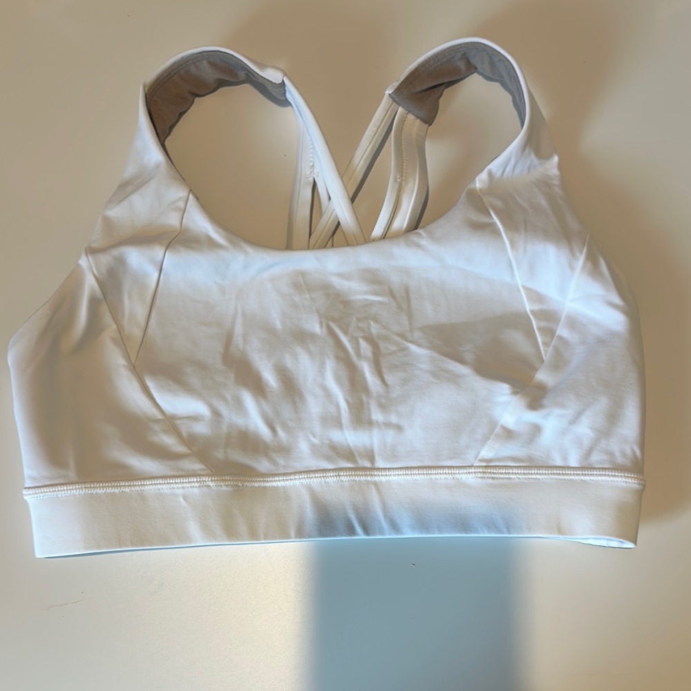 Lululemon Energy Bra, a popular sports bra known for its comfort and versatility